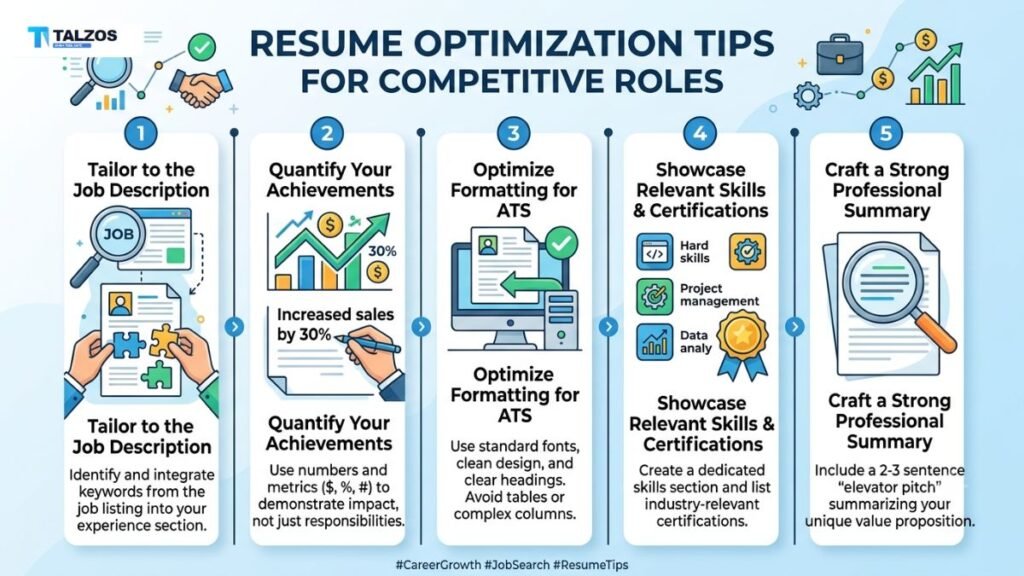 Resume Optimization Tips for Competitive Roles