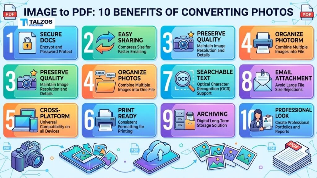 Image to PDF: 10 Benefits of Converting Photos